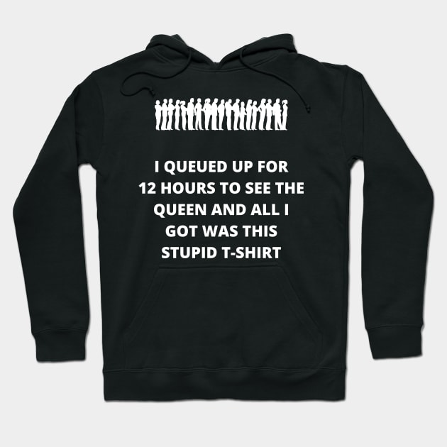 The Queue T-Shirt Hoodie by NostalgiaUltra